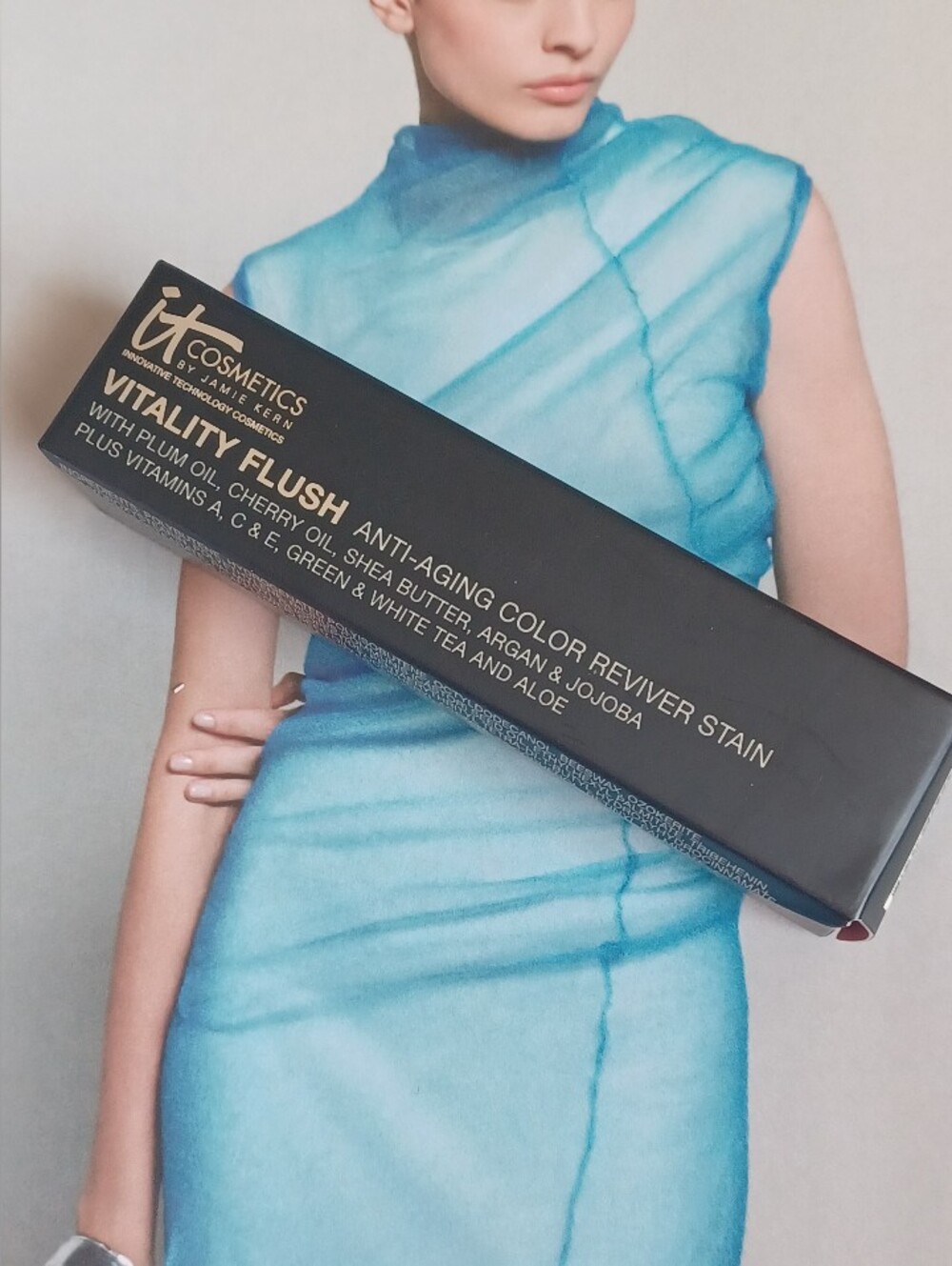 NIB IT Cosmetics Vitality Flush Anti-Aging Color Reviver Stain Stick